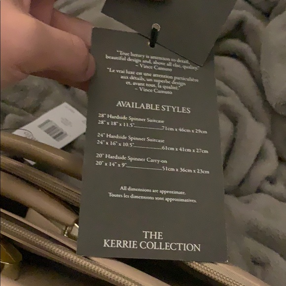 Vince Camuto Kerrie 3pc Hardside Spinner Luggage - Picture 12 of 12